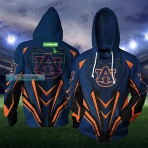 Personalized Jogger Racing Style Auburn Tigers Hoodie 1