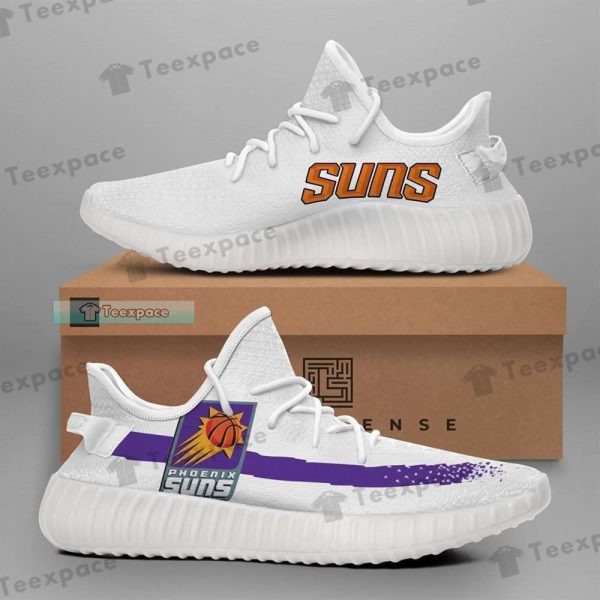 Phoenix Suns Logo Letter Curved Yeezy Shoes Gifts Suns