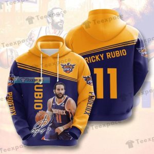 Phoenix Suns Ricky Rubio Hoodie Gifts for Suns fans 1