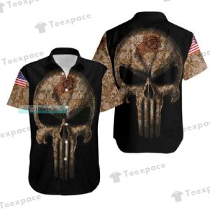 Phoenix Suns Skull Hawaiian Shirt Gifts for Suns fans 1