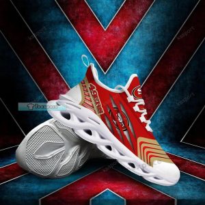 San Francisco 49ers Claw Curved Pattern Max Soul Shoes 7