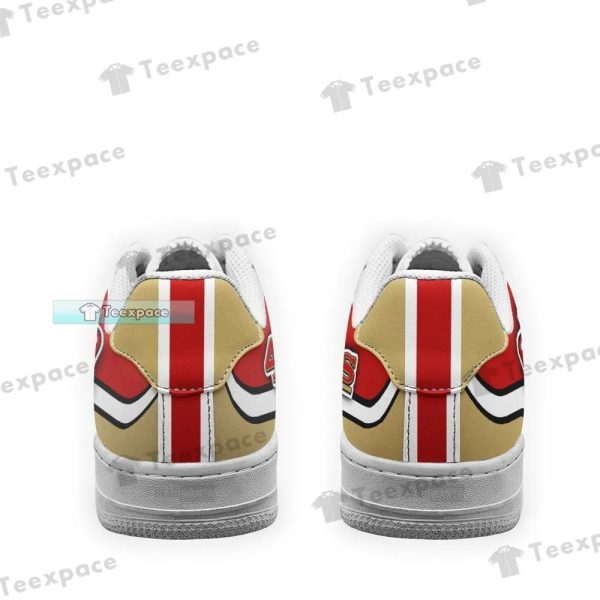 San Francisco 49ers Sexy Lips Air Force Shoes