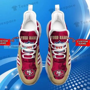 San Francisco 49ers Three Stripes Camoflage Max Soul Shoes 2