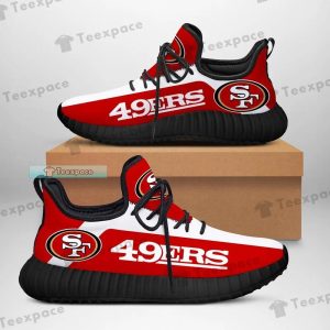 San Francisco 49ers Zigzac Stripes Pattern Reze Shoes 1