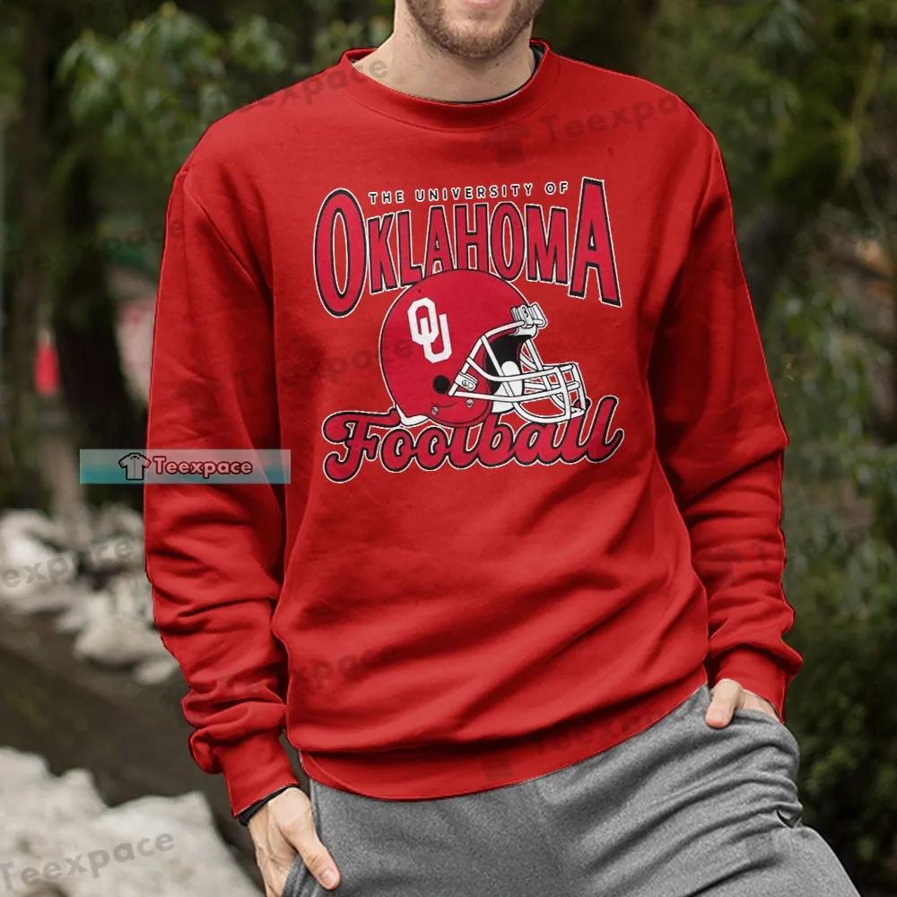 Sooners The University Of Okalahoma Football Sweatshirt