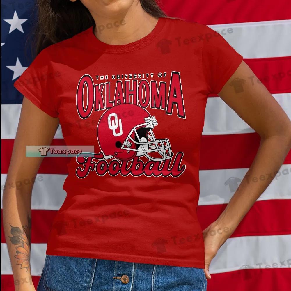 Sooners The University Of Okalahoma Football Shirt