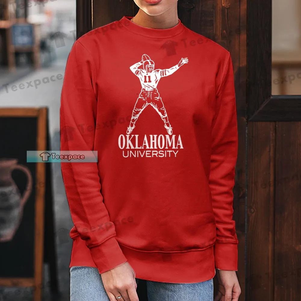 Sooners The University Of Oklahoma Animation Players Long Sleeve Shirt 1