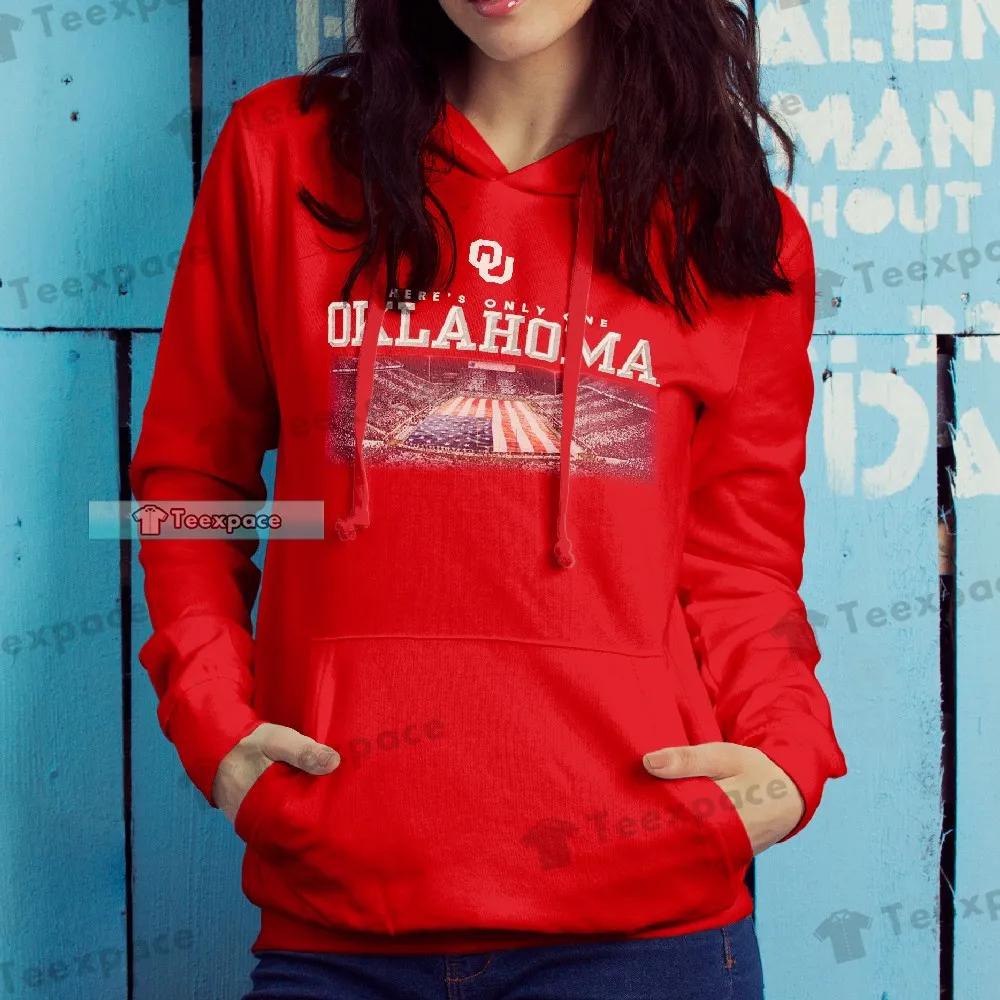 Sooners Theres Only One Oklahoma Stadium Hoodie 1