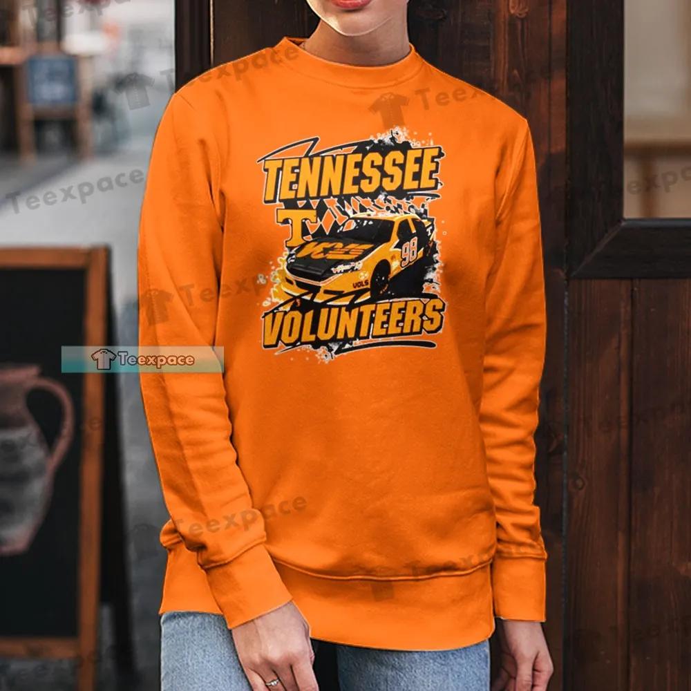 Tennessee Volunteers Racecar Shirt Gifts for Volunteers fans Sweatshirt