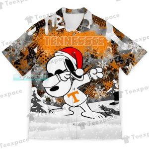 Tennessee Volunteers Snoopy Christmas Hawaiian Shirt