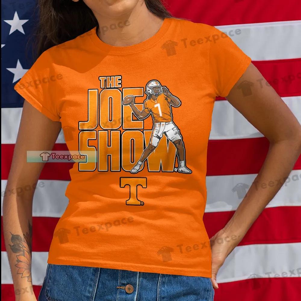 Tennessee Volunteers The Joe Show Shirt Volunteers Gifts T Shirt Womens