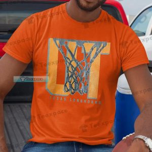 Texas Longhorns Basket Letter Pattern Shirt
