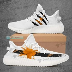 Texas Longhorns Claw Brush Pattern Yeezy Shoes 1