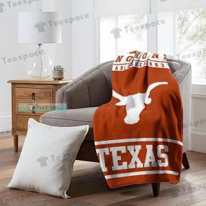 Texas Longhorns EST 1883 Throw Blanket