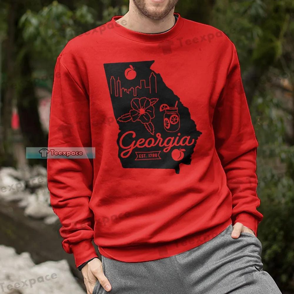 The Dawgs Georgia City Art Sweatshirt