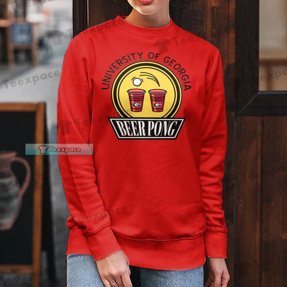 The Dawgs University Of Floria Beer Pong Long Sleeve Shirt