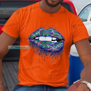 The Swamp Football Gators Lips Shirt