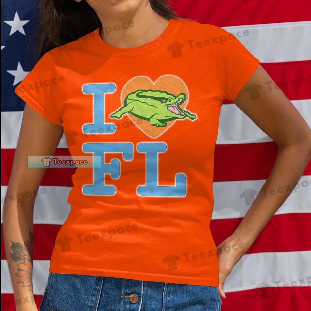 The Swamp I Love Florida T Shirt Womens