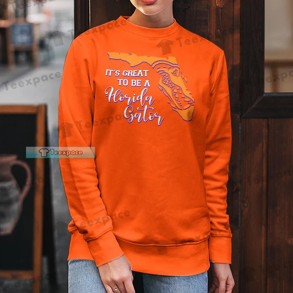 The Swamp Its Great To Be A Florida Gator Long Sleeve Shirt