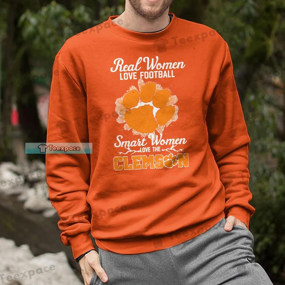 The Tigers Smart Woman Love Clemson Sweatshirt