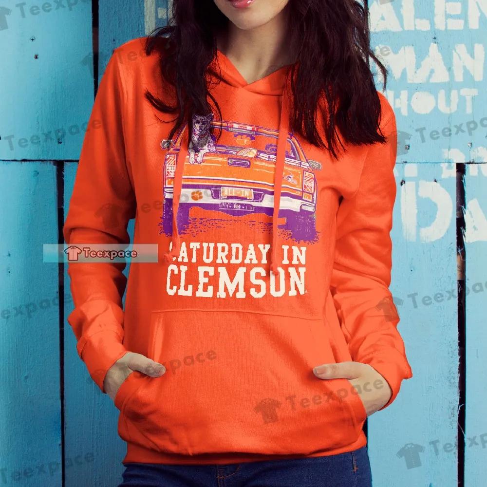 The Tigers Sunday In Clemson Hoodie
