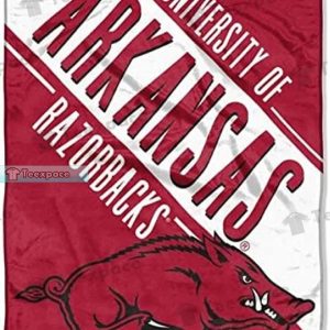 University of Arkansas Razorbacks Gifts Sherpa Blanket