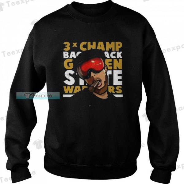 3 Time Stephen Curry Champions Golden State Warriors Shirt