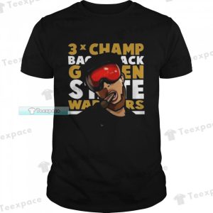 3 Time Stephen Curry Champions Golden State Warriors Unisex T Shirt 1