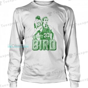 33 Larry Bird Larry Legend Boston Celtics Long Sleeve Shirt 1