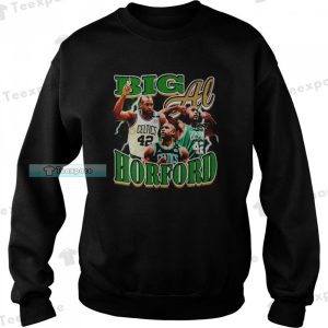 Al Horfordboston Bootleg Graphic Boston Celtics Sweatshirt