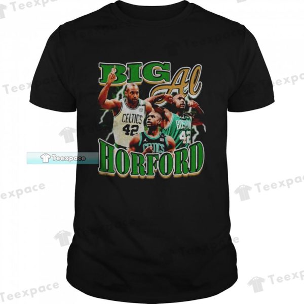 Al Horfordboston Bootleg Graphic Boston Celtics Shirt