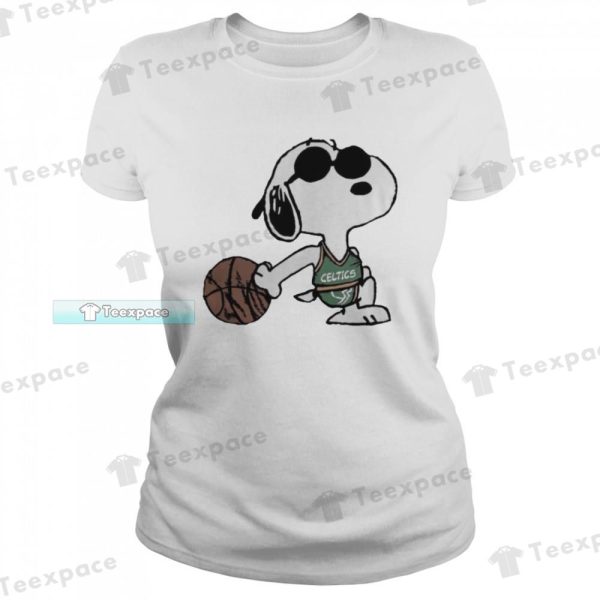 Basketball Snoopy Dog Boston Celtics Shirt
