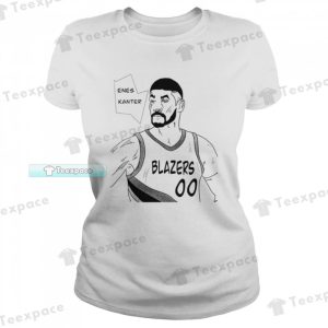 Blazers Enes Kanter Boston Celtics T Shirt Womens