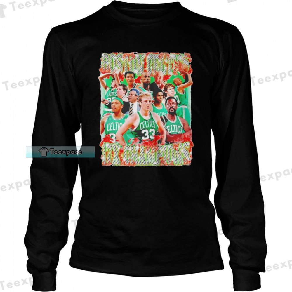 Boston Celtics 17X Champions Celtics Long Sleeve Shirt