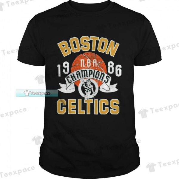 Boston Celtics 1986 NBA Champions Celtics Shirt