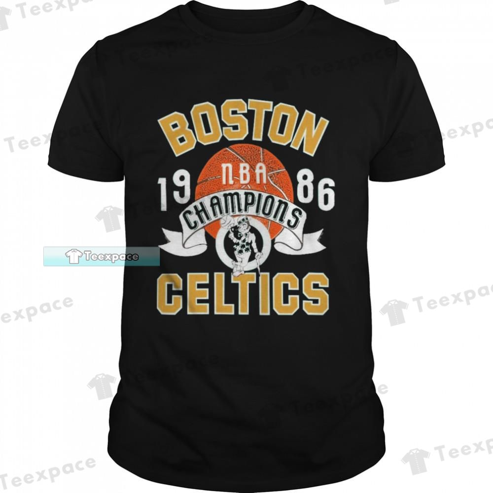 Boston Celtics 1986 NBA Champions Celtics Unisex T Shirt