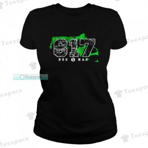 Boston Celtics 617 Hometown Collection Celtics T Shirt Womens