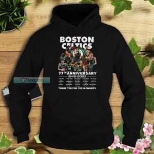 Boston Celtics 77th Anniversary 1946 – 2023 Signatures Shirt
