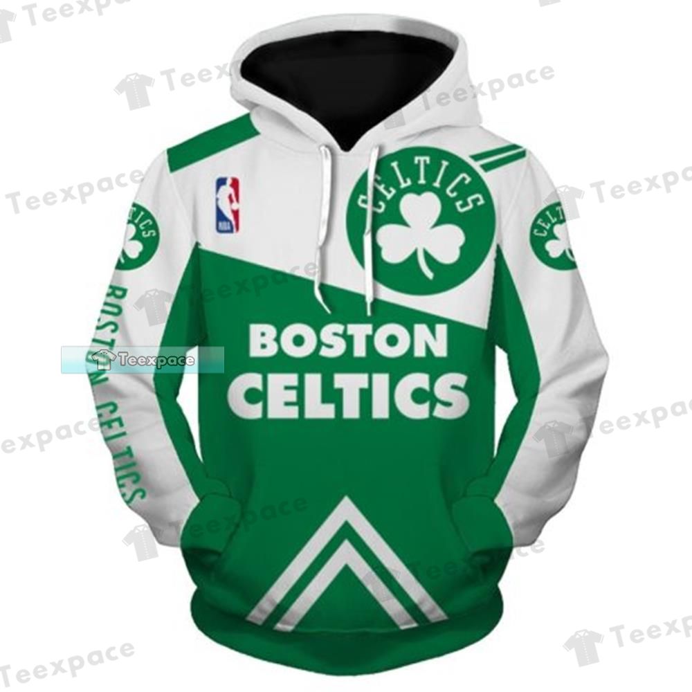 Boston Celtics Arrow Hoodie Gifts for Celtics Fans 3