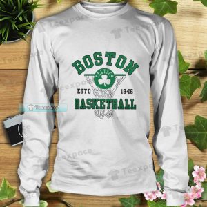 Boston Celtics Basketball EST 1946 Celtics Long Sleeve Shirt