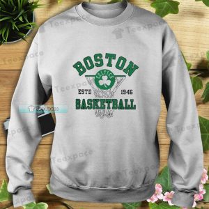 Boston Celtics Basketball EST 1946 Celtics Sweatshirt