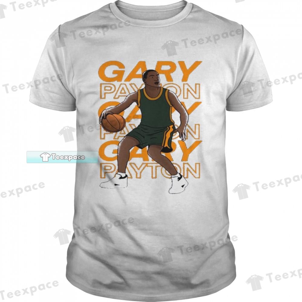 Boston Celtics Basketball Gary Payton Art Unisex T Shirt