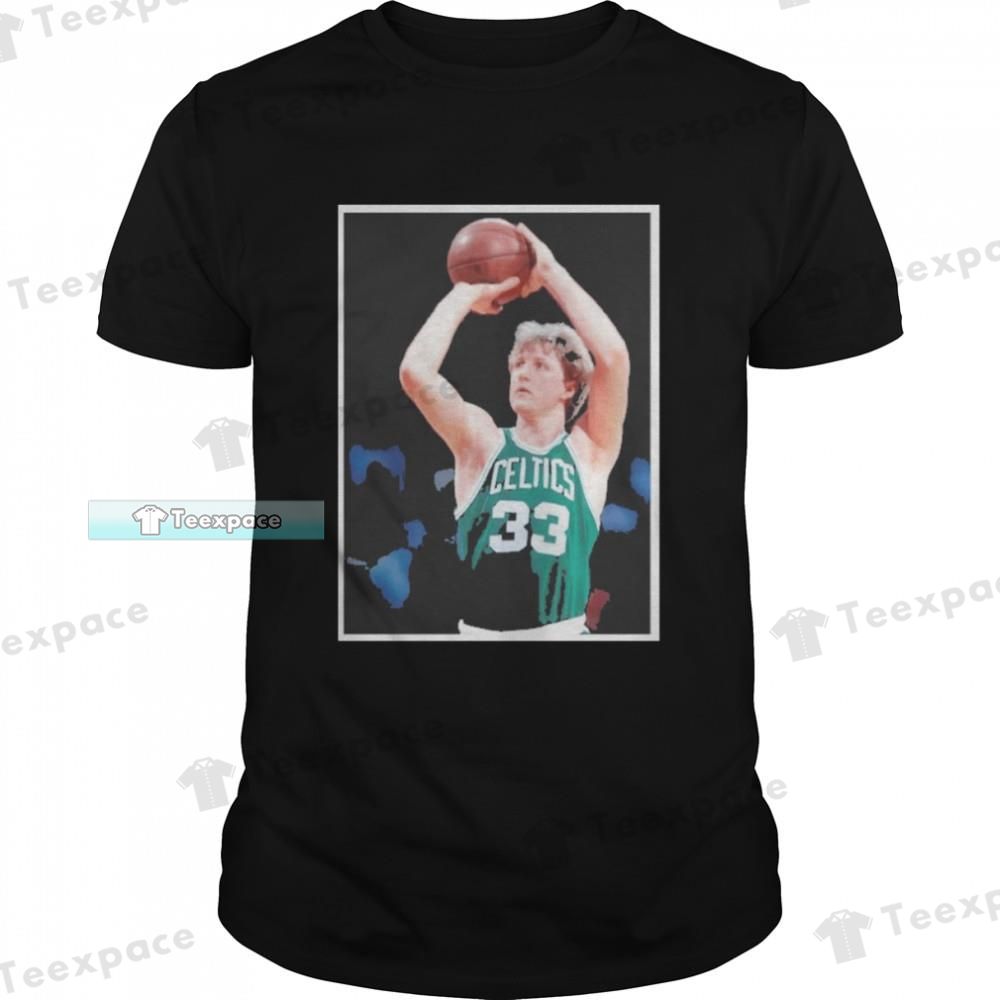 Boston Celtics Basketball Larry Bird Unisex T Shirt