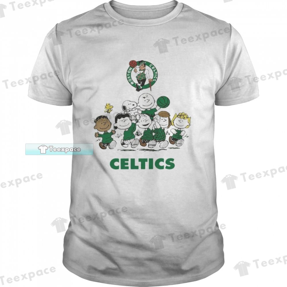 Boston Celtics Basketball Snoopy Celtics Unisex T Shirt