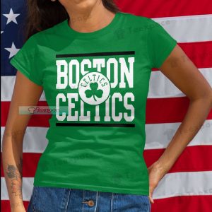 Boston Celtics Big Logo T Shirt Womens