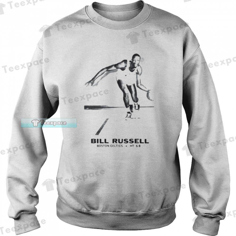 Boston Celtics Bill Russell 1934 2022 Art Sweatshirt