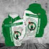 Boston Celtics Blur Logo Hoodie Gifts For Celtics Fans