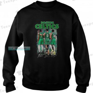 Boston Celtics Brown Tatum Smart Signatures Sweatshirt
