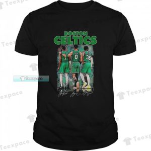 Boston Celtics Brown Tatum Smart Signatures Unisex T Shirt