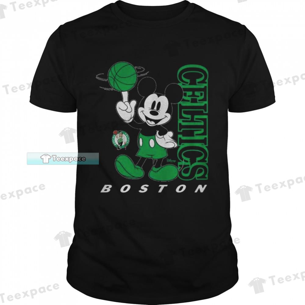 Boston Celtics Disney Vintage Mickey Baller Unisex T Shirt